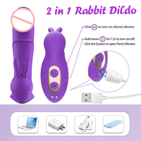 Vibrateurs lapin portables sans fil contrôlés par application pour stimulation du point G et clitoridienne, vente en gros