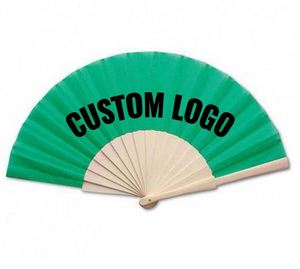 Custom Printed Handheld Fan Foldable <b>Portable</b> for Wedding Ceremony Bridal <b>Shower</b> Party Decor and Festival Use - Product Image 3