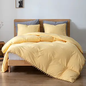 Aoyatex-juego de sábanas con estampado sencillo, ropa de cama moderna de lujo para dormitorio o Hotel