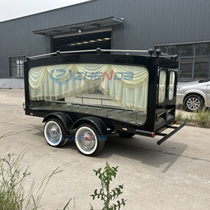 Electric Funeral <b>Trailer</b> Carriage Manufacturer High Quality Horse Drawn Hearse for Funeral Horse Carriage with Chariot for Sale - Product Image 3