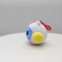 Uyeah OEM – Nouveau porte-clés en peluche personnalisé, mini robot, design sur mesure, en coton doux, personnage de dessin animé mignon