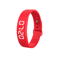 Nouvelle montre W5SV avec affichage de l'heure et de la date, bracelet de montre avec compteur de pas, compteur de calories, compteur de distance, montre d'activité