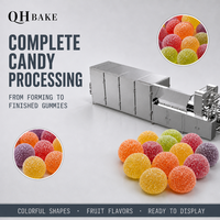 Vente directe d'usine, machine à fabriquer des bonbons gélifiés, ligne de production automatique de bonbons gélifiés