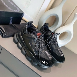 Zapatos de Diseñador de Alta Calidad, Zapatillas Deportivas de Moda para Hombre y Mujer, Versache Chain Reaction, Tenis Casuales de Lujo, Transpirables para Caminar - Product Image 3