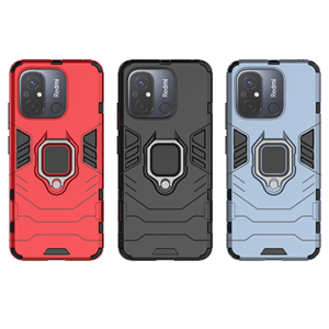 Coque de téléphone antichoc robuste pour <span class=keywords><strong>Xiaomi</strong></span> MI <span class=keywords><strong>13Lite</strong></span> /Redmi Note 12S 4G 12C 11A porte-anneau magnétique béquille armure housse - Product Image 3