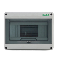 Boîtier de jonction électrique extérieur gris HT-12 Lihon IP65 résistant aux intempéries en plastique ABS pour instruments électroniques et PV