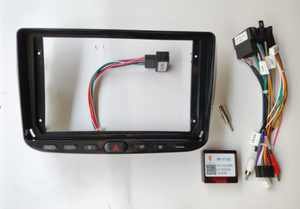 Cornice Radio Android OLED per Auto, Cornice DVD, Cornice Radio GPS per Fiat Linea/<span class=keywords><strong>Punto</strong></span> <span class=keywords><strong>EVO</strong></span> 2009-2016, 9 Pollici, Nera - Product Image 2