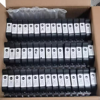 Cartucho de Tinta Original TIJ para HP2588 W3T10B 2590, Cartucho de Tinta Negra a Base de Solvente y Agua para Impresora de Inyección de Tinta TIJ