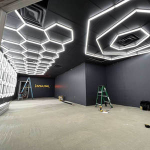 ไฟหกเหลี่ยม LED สำหรับเพดานโรงรถ - Product Image 1