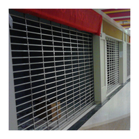 Grille en acier inoxydable Porte enroulable Grille de ventilation Grille de porte à volet roulant