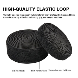 Bande auto-agrippante en nylon personnalisable (largeur et couleur) – Fixation douce anti-rayures pour vêtements, couture et artisanat - Product Image 3