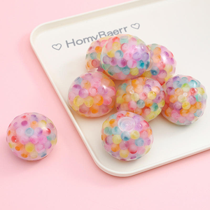 Wholesale Kawaii TPR Ball Big Dream Customized Logo PU Foam Squeeze Anti Stress <b>Squishy</b> Ball Reliever Toy - Product Image 2