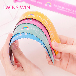 Regalo Promozionale, Articoli per Ufficio e Cancelleria, <span class=keywords><strong>Righello</strong></span> Morbido in Plastica Acrilica con Disegno di Unicorno - Product Image 4