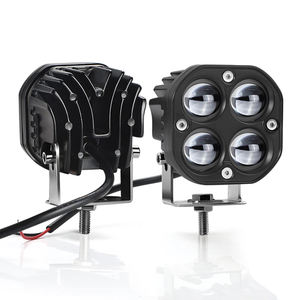 Barra de luz <span class=keywords><strong>Led</strong></span> de trabajo para conducción, foco antiniebla ámbar de 60W, 3 pulgadas, 40W, para ATV, coche, 4x4, camión, montaje empotrado, Tractor, motocicleta - Product Image 2