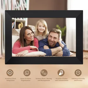 China Factory 10 Inch Video Player Bulk Frameo Love Is Sharing Android Wifi Digital Photo Frame