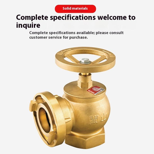 Minshan 2.5 pouces SNW65 bouche d'incendie intérieur plein cuivre SN65 bouche d'eau stabilisante réduisant la pression - Product Image 3