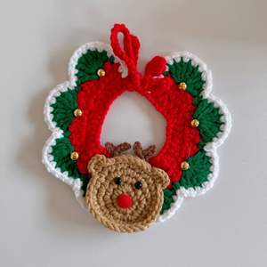 Kerah anjing rajut kerah kucing kerah anjing hewan peliharaan dapat disesuaikan 2025 khusus - Product Image 2