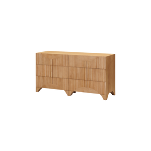 HAVASU RANGE Collection Wooden Bedroom Living Room Eco-Friendly Wholesale Price Home Furniture Wooden Dresser <b>6</b> <b>Drawers</b> - Product Image 1