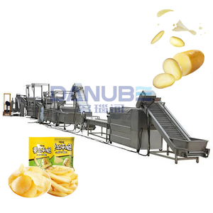 Ligne d'assemblage entièrement automatique pour la production de frites, machine automatique de fabrication de chips de pommes de terre, prix - Product Image 1