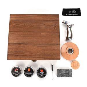 Design Travel Whiskey Smoker <b>Kit</b> Compact Portable Cocktail Smoking Set | Custom Logo for Outdoor & Camping - Product Image 6