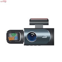 New1.97 ''double objectif Dash Cam HD 1080P voiture enregistreur vidéo moniteur de stationnement Vision nocturne voiture caméra voiture DVR