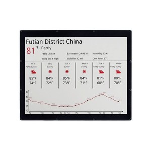 Module d'affichage E-Ink 1304x984, 12,48 pouces, trois couleurs rouge/noir/blanc - Product Image 2
