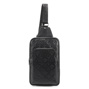 Wholesale Custom Logo Waterproof Sports <b>Waist</b> <b>Bags</b> PU Leather Adjustable Shoulder Strap <b>Waist</b> <b>Bag</b> Messenger for <b>Men</b> Women - Product Image 2