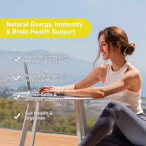 Best Seller Mushroom Powder Balanced Jitter Free Energy Calm Focusmental Clarity Focus Immune Adaptofen Dietary Supplement - Product Image 5