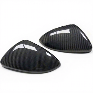 Copertura Specchietto Retrovisore in Fibra di Carbonio per VW <span class=keywords><strong>Golf</strong></span> <span class=keywords><strong>7</strong></span> MK7 GTI 2016, Kit Carrozzeria Sostitutivo in Carbonio Regolare/Forgiato/a Nido d'Ape - Product Image 1