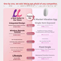 Kabelloser Ferngesteuerter Tragbarer Bullet-Vibrator für Frauen Slip-Sexspielzeug App-gesteuerter Klitoris-G-Punkt-Stimulator für Erwachsene