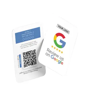 PVC RFID 13.56MHz Ntag213 Cordão Cartão de Alcance 800 Plástico Cartão Revisão Nos no Google