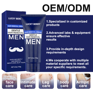 Nouvelle Tendance Crème Dépilatoire pour Hommes Formule Sensible 3.5 OZ avec Applicateur pour Jambes, Bras et Zones Abdominales - Product Image 2