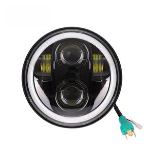 Phare LED 5,75 pouces le plus vendu, 75W 12V, étanche, blanc, faisceau haut/bas, 8000 lumens, ajustement universel pour camions tout-terrain - Product Image 5