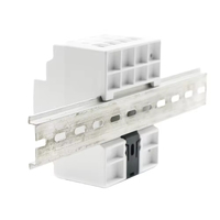 Multimeter Digital Din Rail RS485 Modbus RTU untuk Pemantauan Konsumsi Daya Meteran Energi 3-Fase