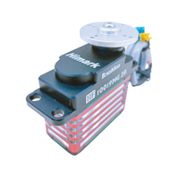 Servos numériques RC Himark HF10019MG 100kgf.cm 0.19S/60 avec boîtier entièrement métallique, engrenages en acier, moteur sans balais et retour d'information numérique pour véhicules télécommandés