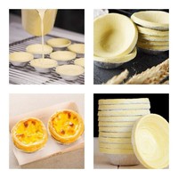 Presse à tartelettes ménagère pour la fabrication de coquilles de tartelettes aux œufs pour la cuisson