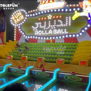 Tolefun 6 người chơi nhịp độ nhanh CuộN năng động một quả bóng ngựa Lạc Đà đua lễ hội Trò chơi lăn quả bóng màu vào lỗ mục tiêu. - Product Image 4