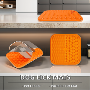 Almohadillas de Silicona para Lamer para Perros con Ventosas, Golosinas para Mascotas, Almohadilla para Lamer para Perros para Mantequilla de Maní, Uso Alimentario, Embalaje en Caja - Product Image 5
