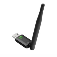Adaptateur USB WiFi 4 sans fil 300M 2,4 GHz sans pilote pour PC Windows 10/11/XP/8/7