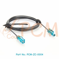 Cable de extensión coaxial FAKRA RF a prueba de agua IP67 para navegación GPS estéreo de coche Original Rosenberger 59Z176-C01-Z a 59Z163-003-Z