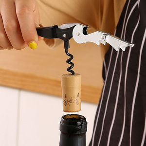 Ouvre-bouteille multifonctionnel en acier inoxydable et alliage de zinc, tire-bouchon pour ouvrir les bouteilles de bière et de vin - Product Image 3