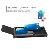 Étui de téléphone avec fente pour cartes pour Samsung Galaxy S24 Ultra 5G S23 Plus S22 FE A34 A54 A15, coques de téléphone antichoc