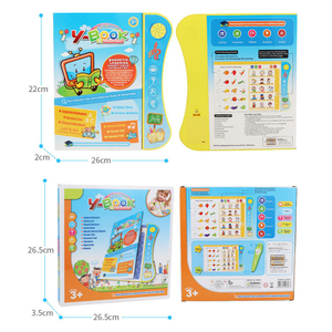 Tablette éducative pour enfants, alphabet bilingue <span class=keywords><strong>anglais</strong></span> et arabe, machine <span class=keywords><strong>d</strong></span>'apprentissage intelligente, jouet, livres éducatifs - Product Image 3