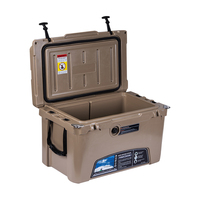 45QT vente en gros, glacière en plastique dur pour barbecue en plein air, glacière de qualité alimentaire, poitrine de glace, boîte de glacière pour les pesticides