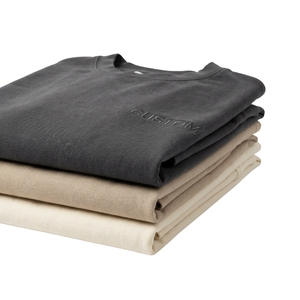 T-shirts pour hommes de haute qualité, surdimensionnés, design personnalisé, tissu lourd - Product Image 3