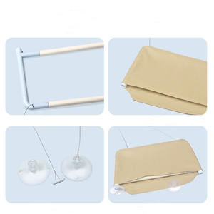 Holzbett Shaker <span class=keywords><strong>Cat</strong></span> Supplies Kleines Haustier Doppels chichtige Anti-Rollover-Schaukel Hängendes hängendes Nest Haustier Hängematte - Product Image 6