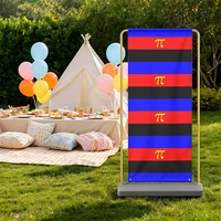 Toile de fond personnalisée arc-en-ciel gay avec motif polyamorie, idéale pour l'aménagement de studio, les cérémonies et les cabines photo de fêtes décontractées