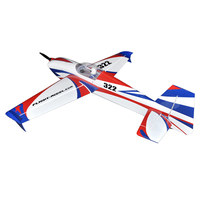 Avion RC VOTEC 322, modèle acrobatique 3D, en bois de balsa, aile fixe, kit d'avion de 76 pouces, 35cc à 40cc, haute performance, ARF