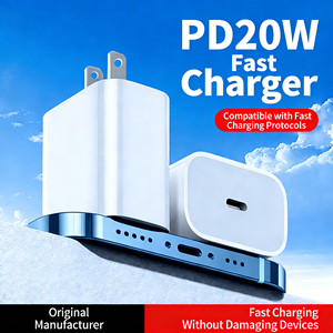 <span class=keywords><strong>Cargador</strong></span> de Pared PD de 20W para Teléfono 17/16/15/14/13, Tipo C a C, Carga Rápida QC3.0, Adaptador Multipuerto USB C de Carga Rápida - Product Image 2