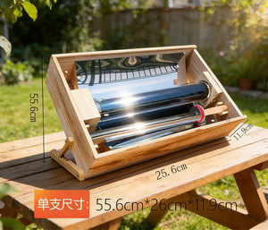 Barbecue <span class=keywords><strong>solaire</strong></span> portable à tubes sous vide pour camping en extérieur - Product Image 5